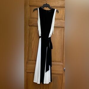 Ralph Lauren Color block midi dress